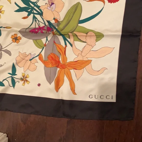 CA flora gothic Gucci twill - Picture 2 of 5